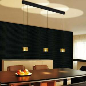 BANKAMP Impulse LED függőlámpa 3 izzós arany kép