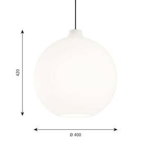 Louis Poulsen Wohlert üveg függő lámpa Ø 40 cm kép