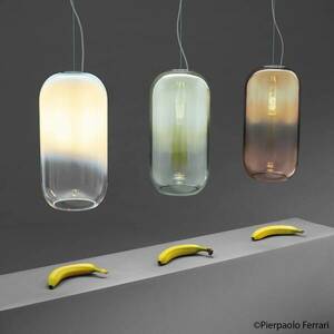 Artemide Gople függő lámpa kék/ezüst kép