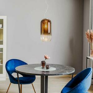 Artemide Gople függő lámpa bronz/ezüst kép