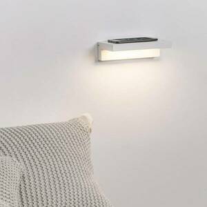 LED fali lámpa Well, USB + vez. n. töltő, fehér kép