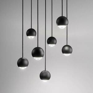 Egger Cleo LED-es függőlámpa, fekete kép