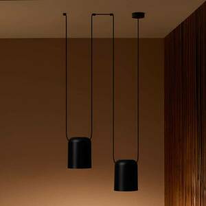 LEDS-C4 Attic Double henger Ø 15 cm fekete kép