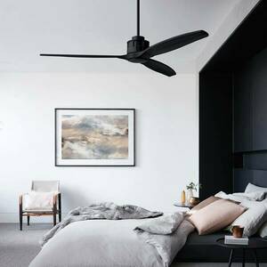 Beacon mennyezeti ventilátor Airfusion Akmani fekete csendes kép