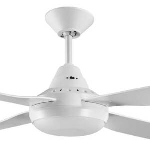 Beacon mennyezeti ventilátor világítással Moonah, fehér, csendes kép