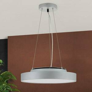 Space LED-es függőlámpa, fényerőszabályzó, titán, Ø 43, 5 cm kép