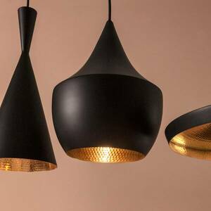 Tom Dixon Beat Fat LED függő lámpa, fekete kép