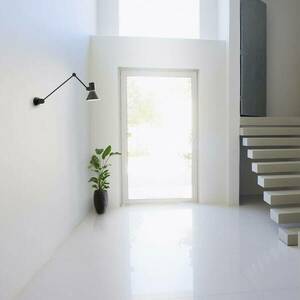 Anglepoise type 80 W3 fali lámpa, matt fekete kép