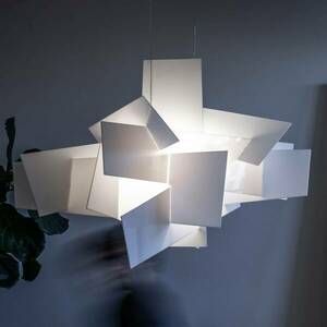 Foscarini Big Bang LED függő lámpa, fehér, Ø 130cm kép