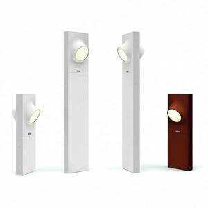 Artemide Ciclope talapzati lámpa 2 izzós rozsda kép