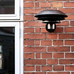 Dyberg Larsen DL31 kültéri fali fekete Ø 31cm kép