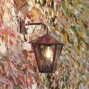 Fenix kültéri fali lámpa rézből, akasztós kép