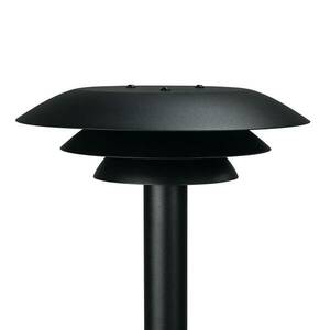 Dyberg Larsen DL25 kültéri poller fekete Ø 25cm kép