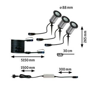 Paulmann Plug & Shine spot Classic 3-as bázis kép
