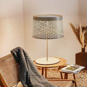 Foscarini Twiggy Grid XL LED-es asztali lámpa, bordó, zöld kép