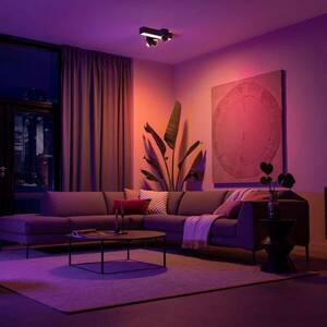 Philips Hue Centris Cross három-izzós fekete kép