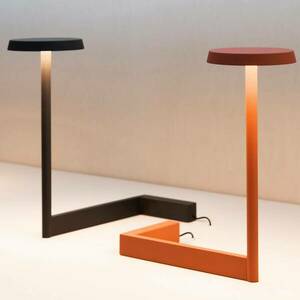 Vibia Flat LED lámpa magassága 30 cm fekete kép