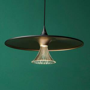Artemide Ipno LED függő lámpa, fekete-arany kép