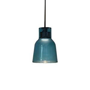 Bover Drip S/01L LED függő lámpa üvegből, kék kép