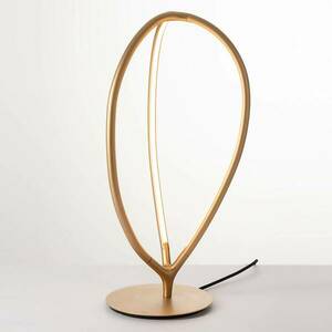 Artemide Seppe LED asztali lámpa, sárgaréz kép