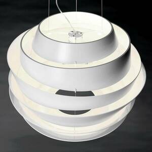 Foscarini Le Soleil LED függőlámpa fehér, szabály. kép
