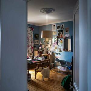 Foscarini Twiggy Wodd függő lámpa greige szab. kép