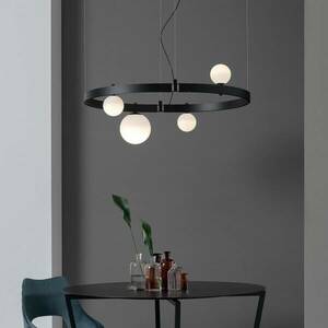 Karman Stant LED függő lámpa fekete Hossza 103 cm kép