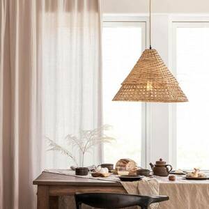 PR Home Pune függő lámpa rattan ernyővel kép