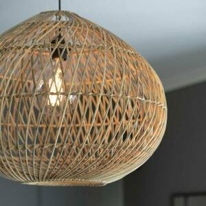 PR Home Karen függő lámpa rattan ernyő Ø 70 cm kép