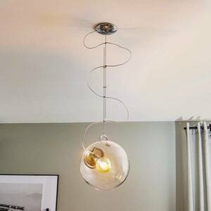 Artemide Miconos üveg függő lámpa króm kép
