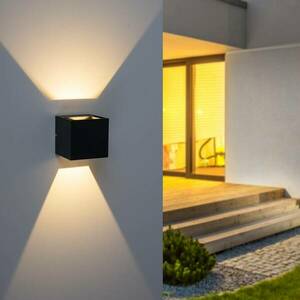 PaulNeuhausBlock LED kültéri LED fali lámpa fel/le kép