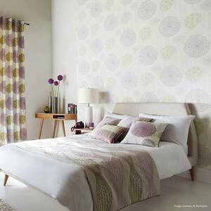 Ripple asztali lámpa, textil és porcelán, fehér kép