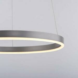 LED-es függőlámpa Ritus, Ø 39, 3cm, alumínium kép