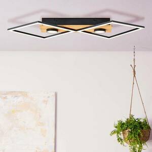 LED mennyezeti lámpa Woodbridge, 2-izzós kép