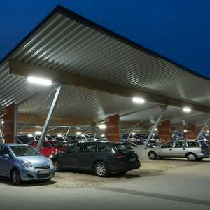 STEINEL RS Pro 5150 SC EM szerelt lámpa vészjelző kép
