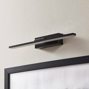 LED fali lámpa Miroir 40 cm fekete 3000K kép