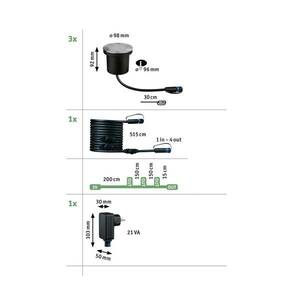 Paulmann Plug & Shine LED lámpa 4, 5 W 3-as klt kép
