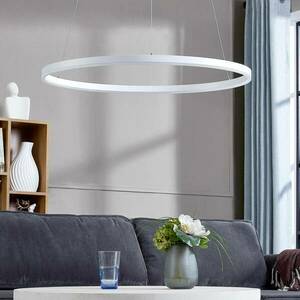 Arcchio Albiona LED-es függőlámpa, fehér, 80 cm kép
