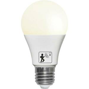 LED lámpa A60 E27 4.8W 2700K mozgásérzékelővel kép