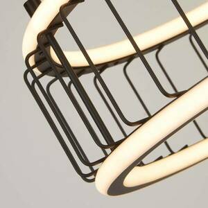 LED függőlámpa Cage Ø 38cm kép