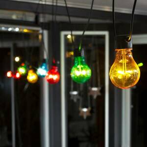 LED-es fénylánc sörkert alapkészlet, színes kép