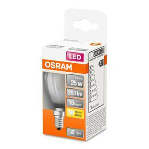 OSRAM Classic P LED lámpa E14 2, 5W 2700K matt kép