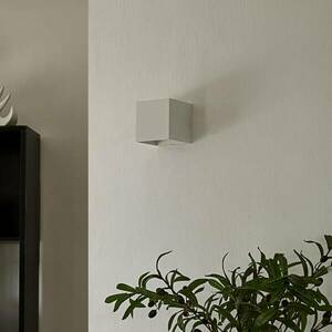 Arcchio LED-es fali lámpa Zuzana, szögletes, fehér, 9, 7 cm széles kép