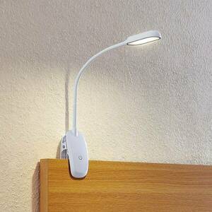 Prios LED-es bilincslámpa Najari, fehér, újratölthető akkumulátor, USB, 51 kép