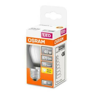 OSRAM Classic P LED lámpa E27 4W 2700K matt kép