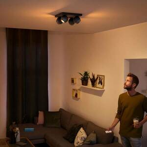 Philips Hue Buckram 4-izzós szab. kapcsoló fekete kép