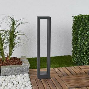 Lucande Jupp LED-es függőlámpa, grafitszürke, alumínium, 60 cm kép
