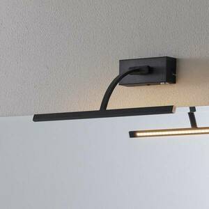LED fali lámpa Matisse, szélesség 34 cm, fekete kép