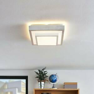 Lindby Mirco LED alu mennyezeti lámpa szögl 32cm kép