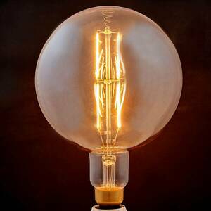 E27 LED lámpa izzósz 8W 800lm 1800K borostyán gömb kép